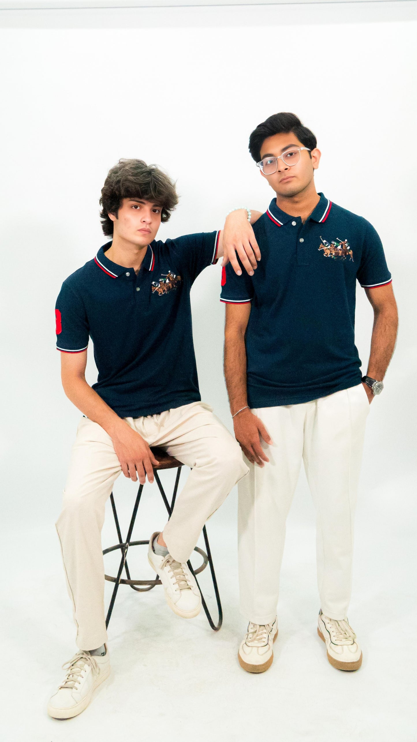 Monarch Club Signature Polo – Midnight Navy