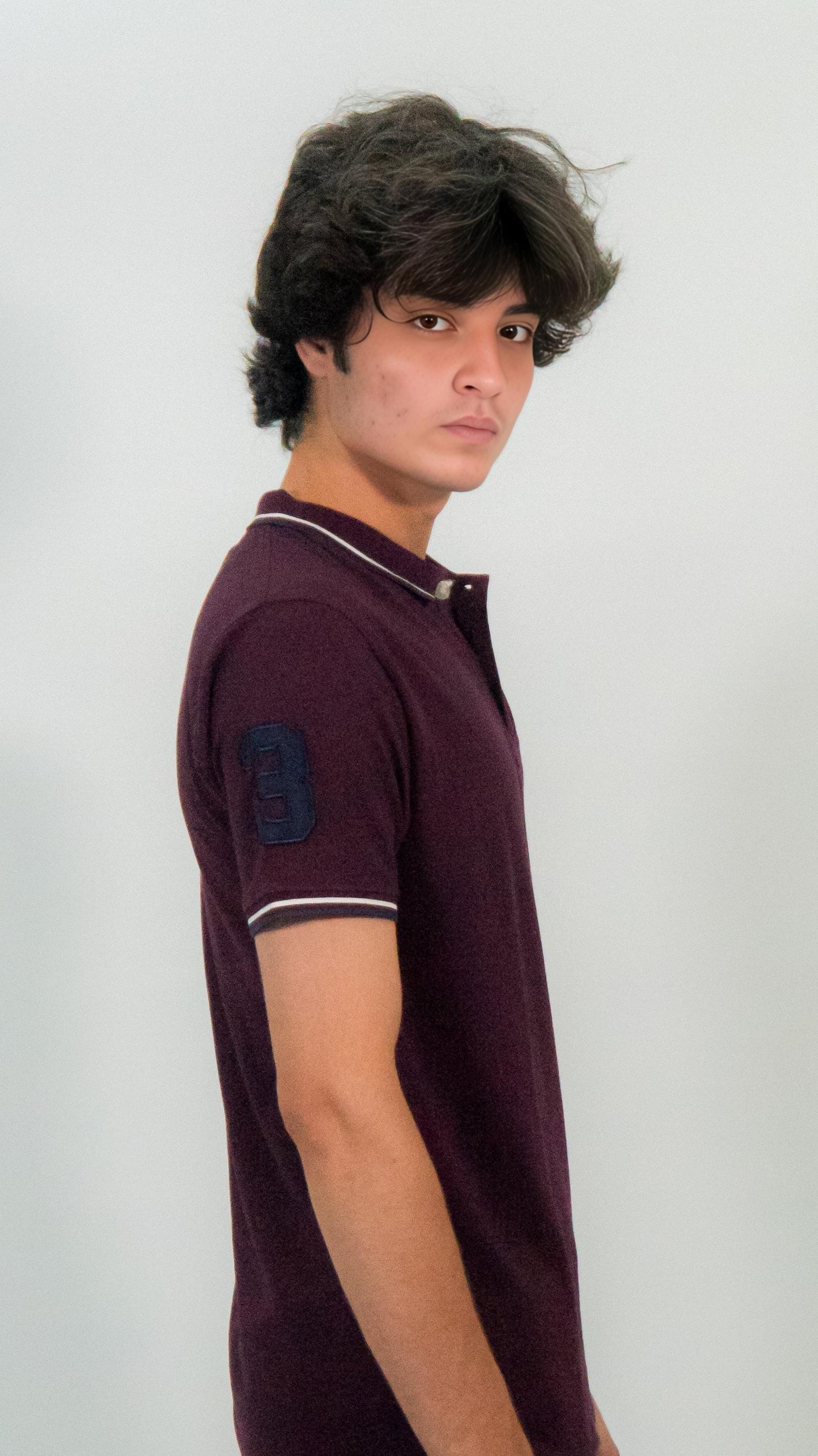 MONARCH CLUB SIGNATURE POLO - MAROON