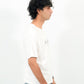 Work Hard White relaxed fit Graphic Tee