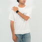 Work Hard White relaxed fit Graphic Tee