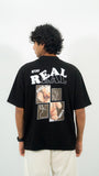 Stay Real” Oversized Graphic T-Shirt