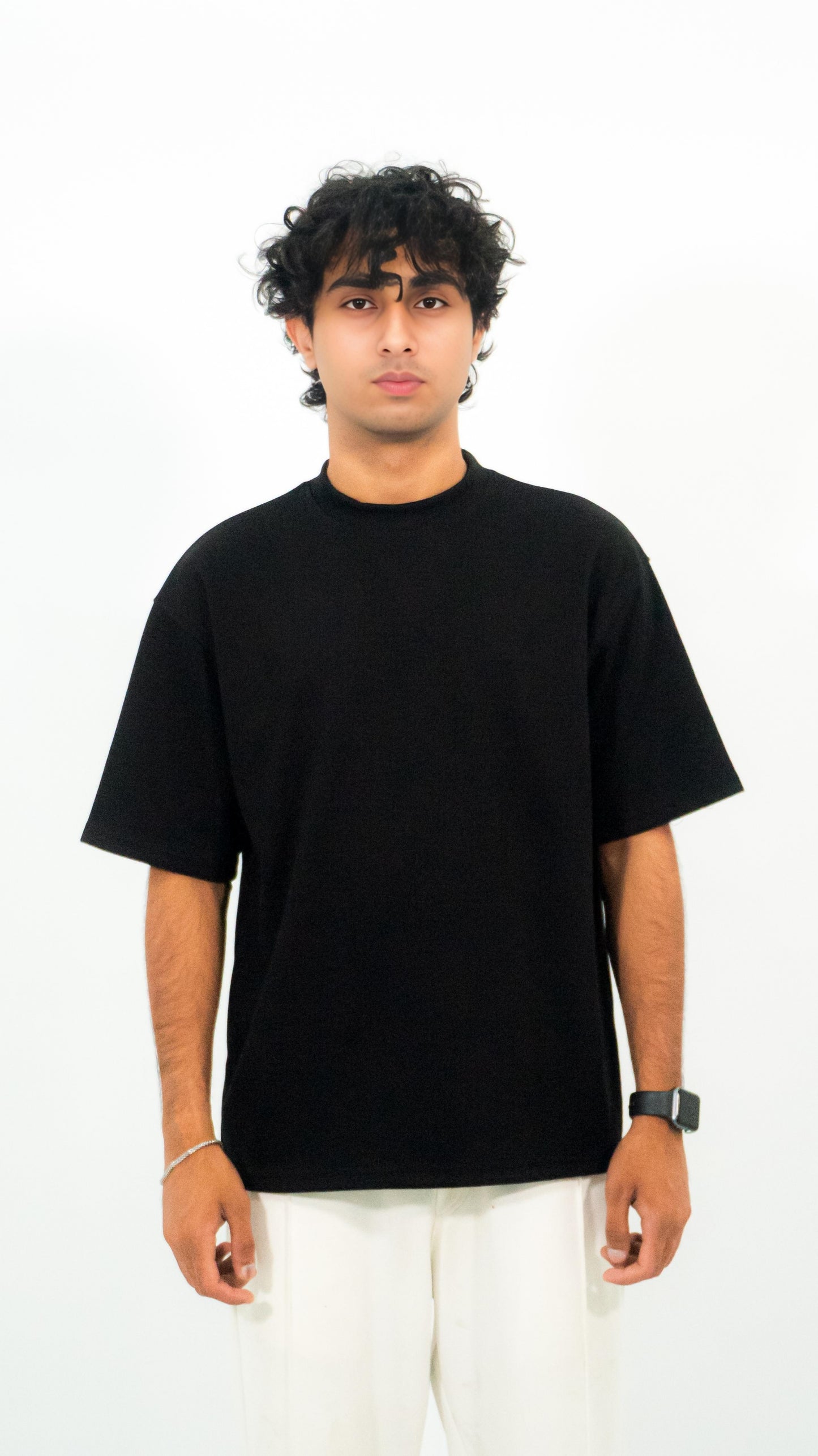 Stay Real” Oversized Graphic T-Shirt