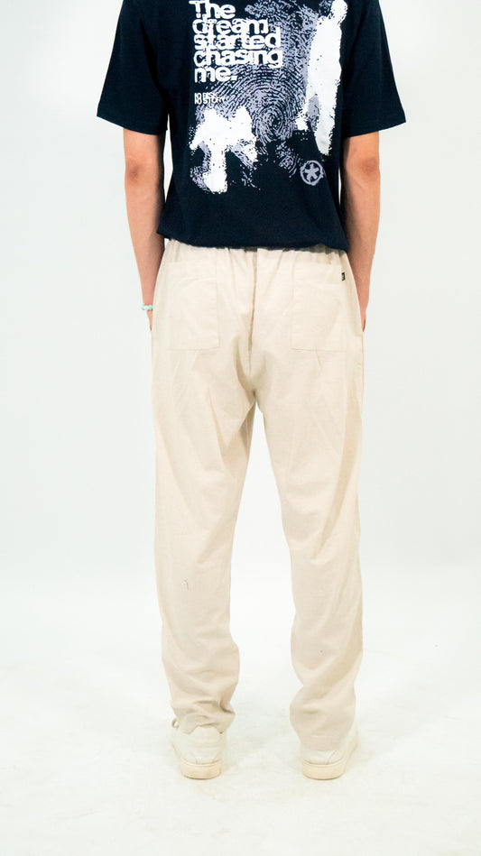 OFF WHITE Utility Straight-Leg Pants – Streetwear-Inspired Relaxed Trousers